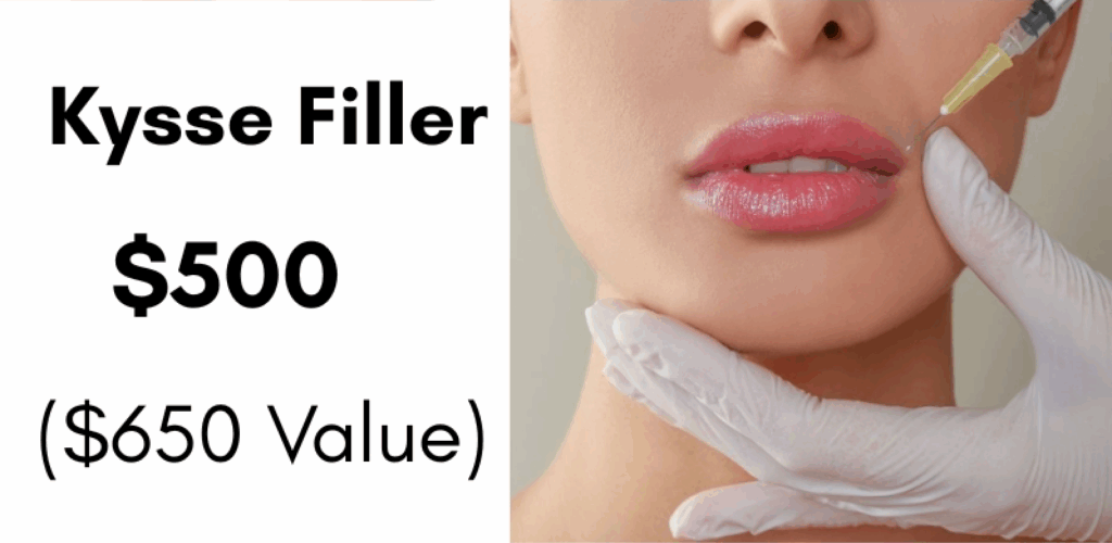 Kysse Lip Filler Sale. Medical Spa
